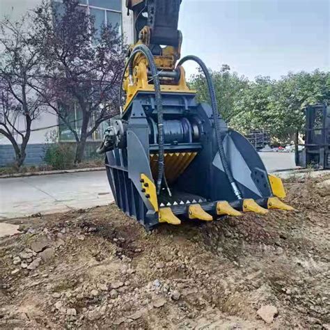 china excavator crusher bucket|concrete crusher attachment for excavator.